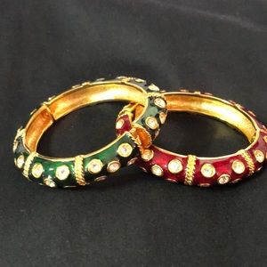 Susan Lucci crystal bracelets.